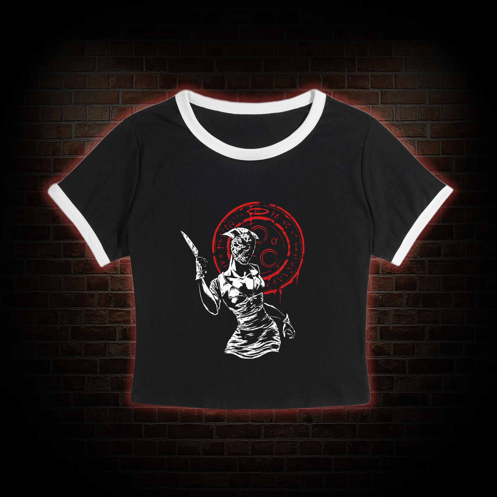 Hello Nurse! Slim Crop T-Shirts