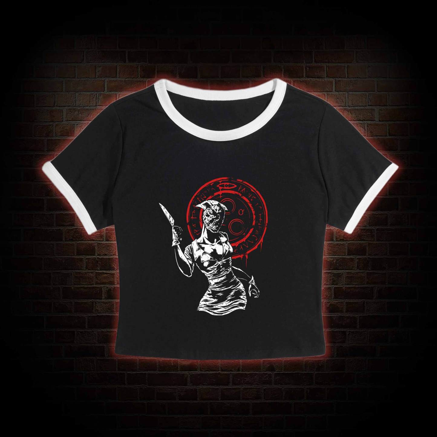 Hello Nurse! Slim Crop T-Shirts