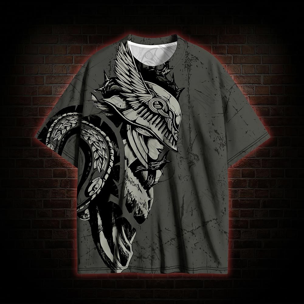 Retro A Peerless Warrior Graphic T-shirt