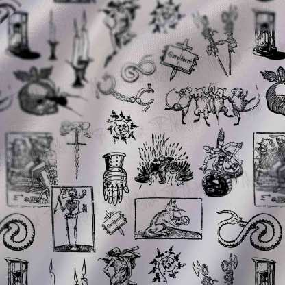 Weird Middle Ages Cowl Neck Slip Dress