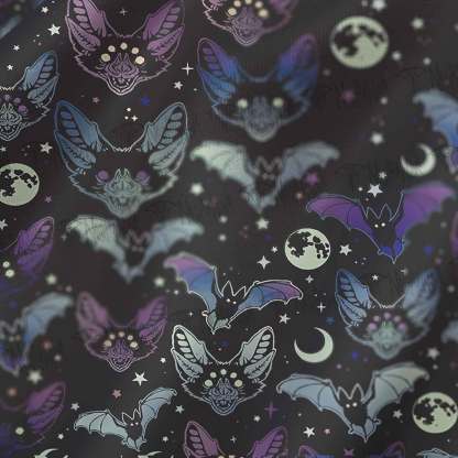 Bats Cowl Neck Slip Dress