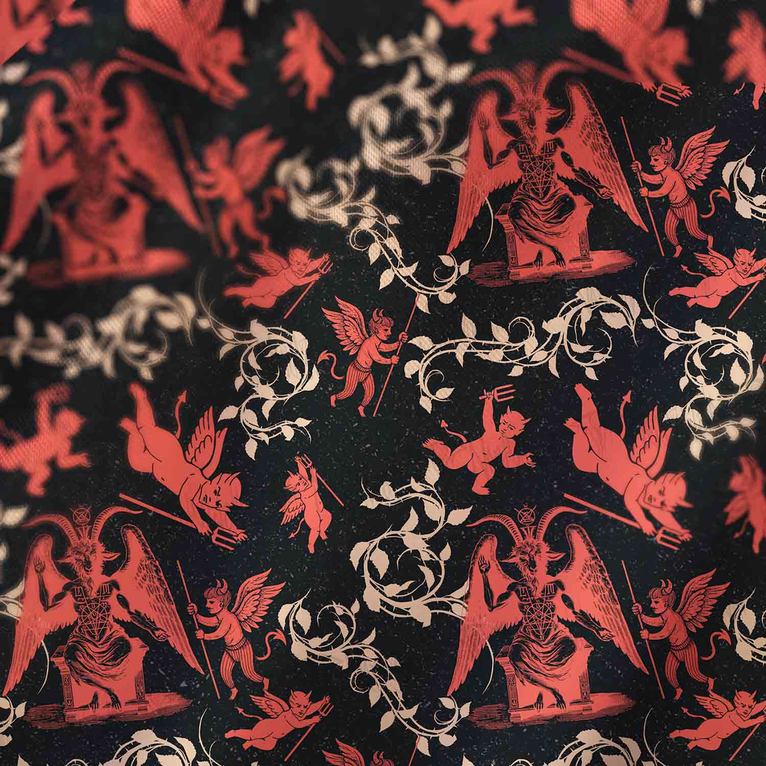 Devil Cowl Neck Slip Dress