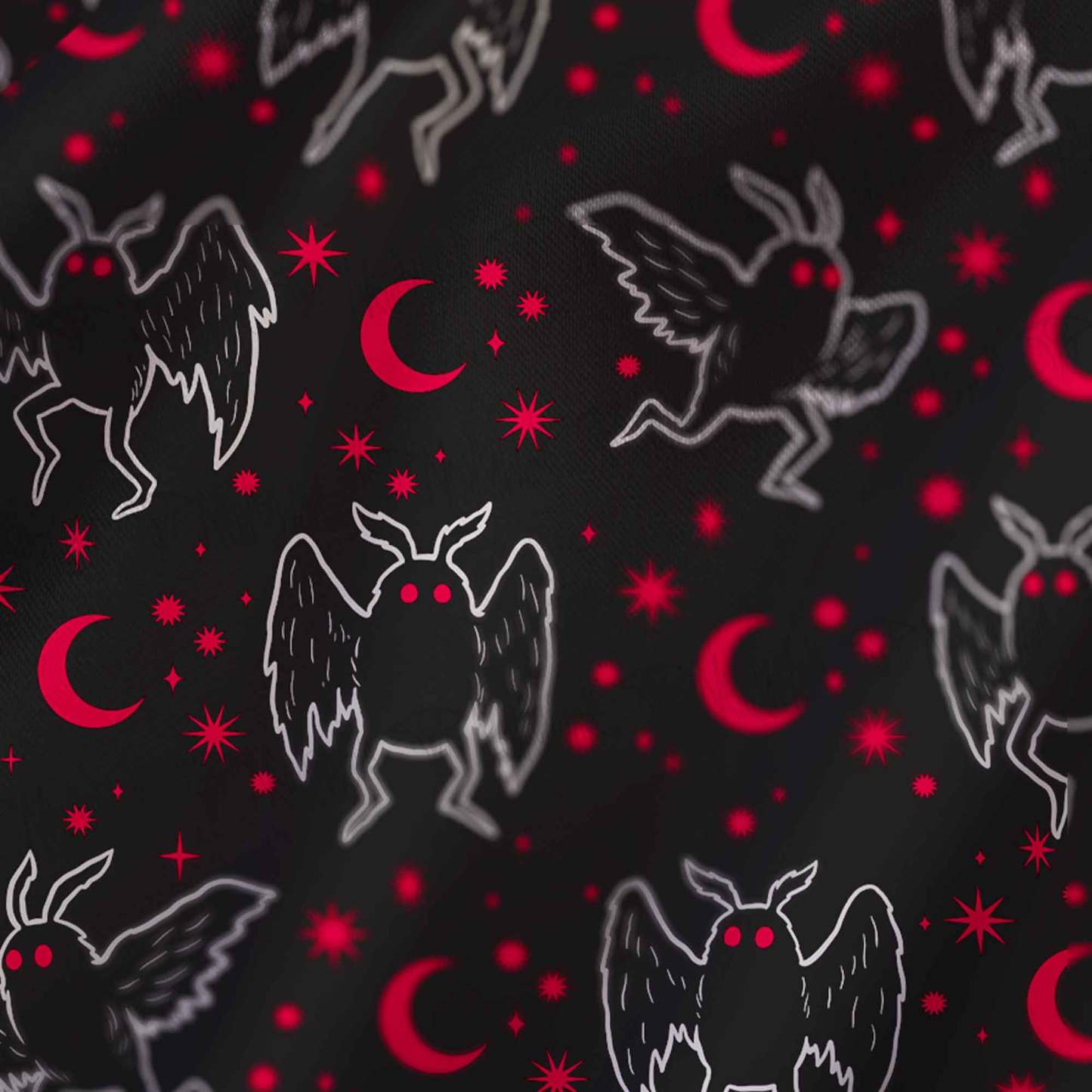 Mothman Night Cowl Neck Slip Dress