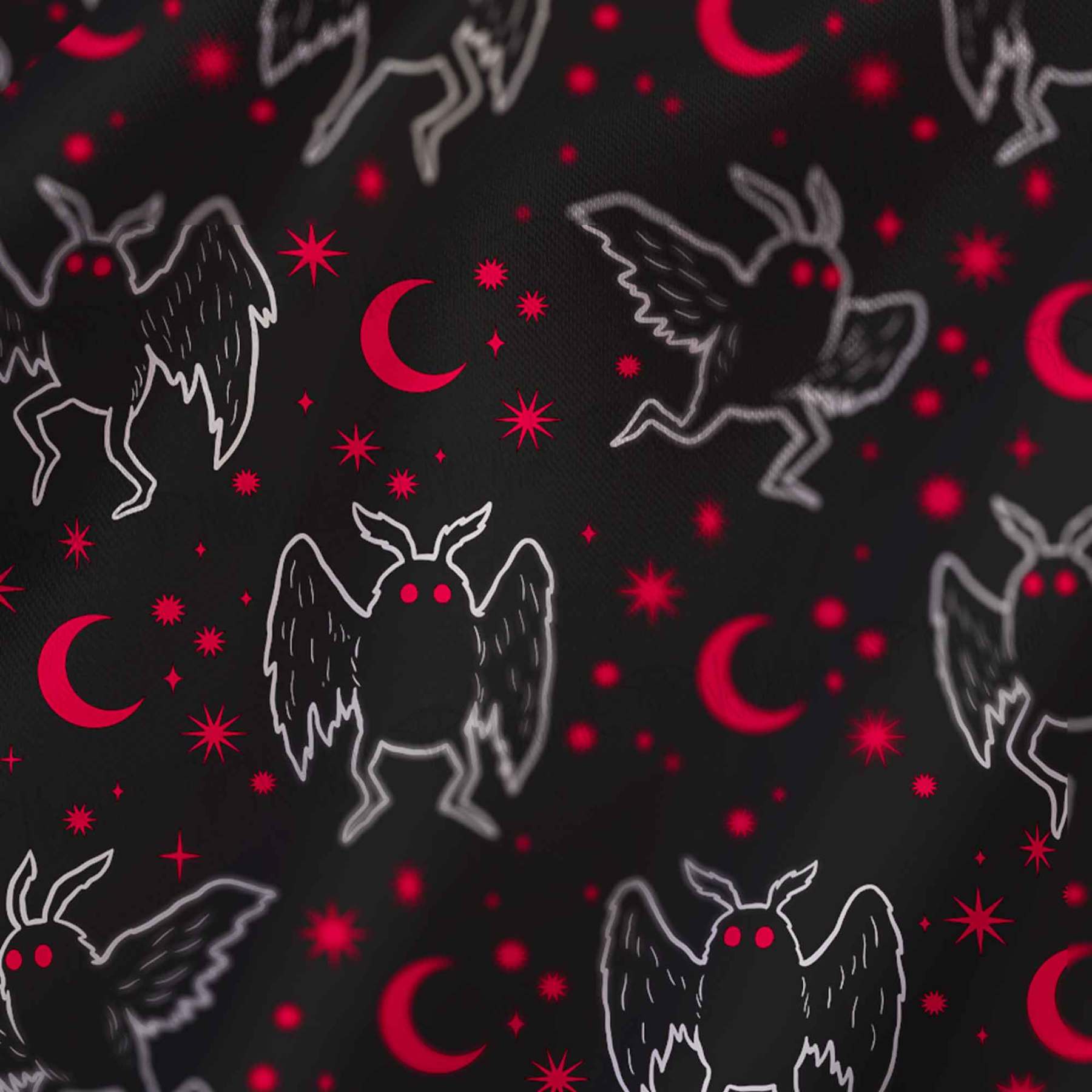 Mothman Night Cowl Neck Slip Dress