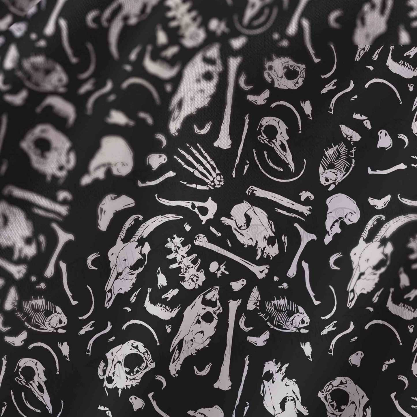 Dinosaur Fossils Cowl Neck Slip Dress