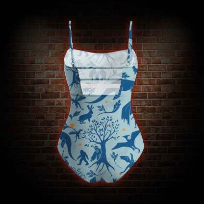 Hide&Seek World Champion Slim-Strap Swimsuit