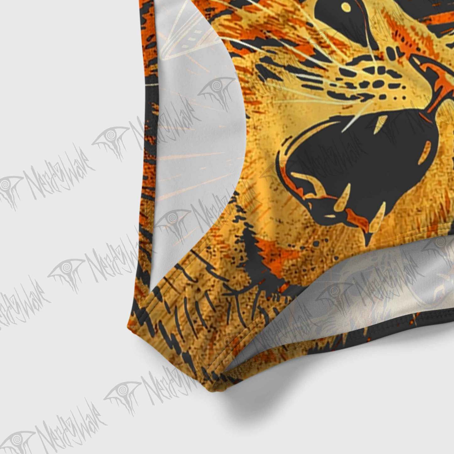 UFO Cats Slim-Strap Swimsuit