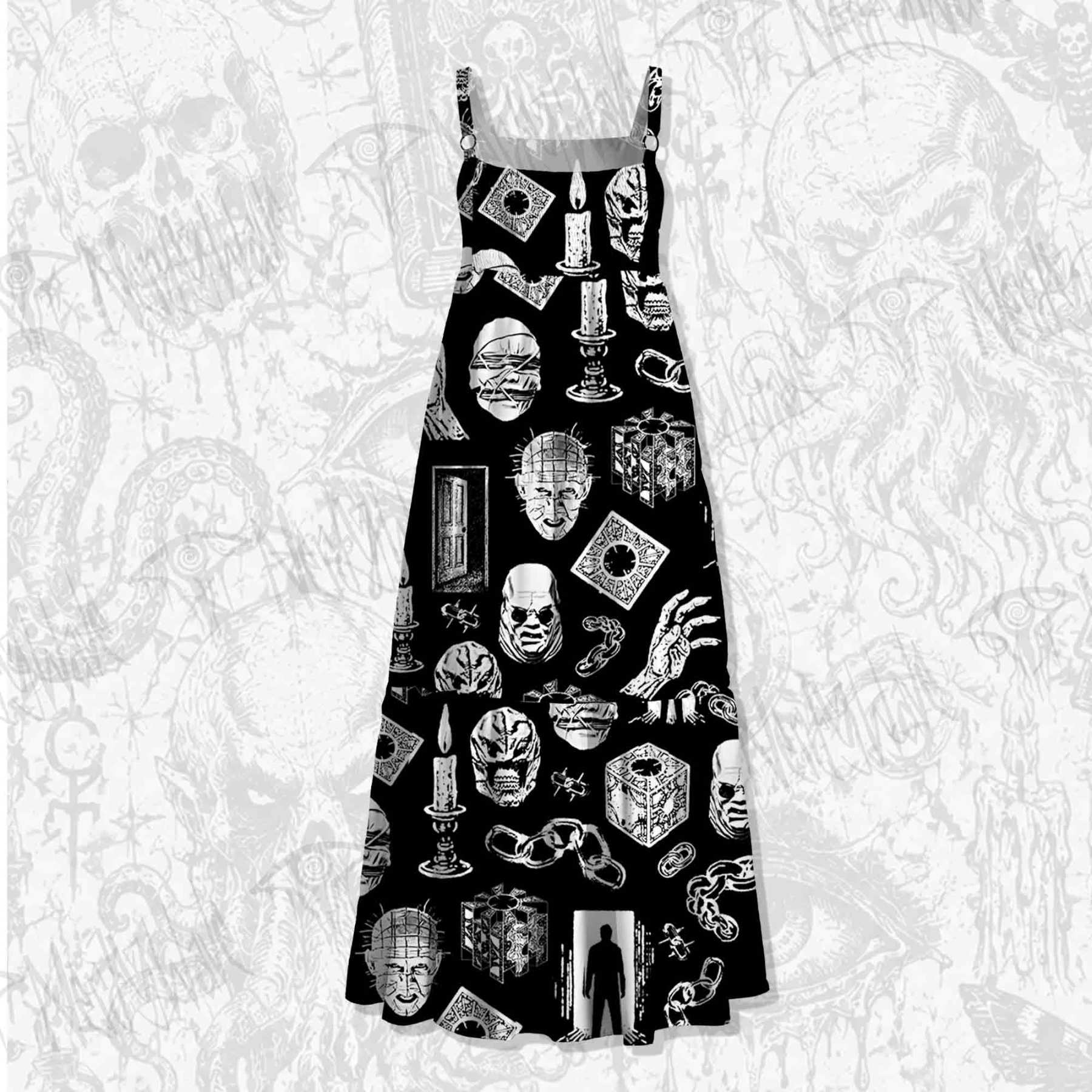 It's A Waste of Good Suffering Spaghetti Strap Long Dress