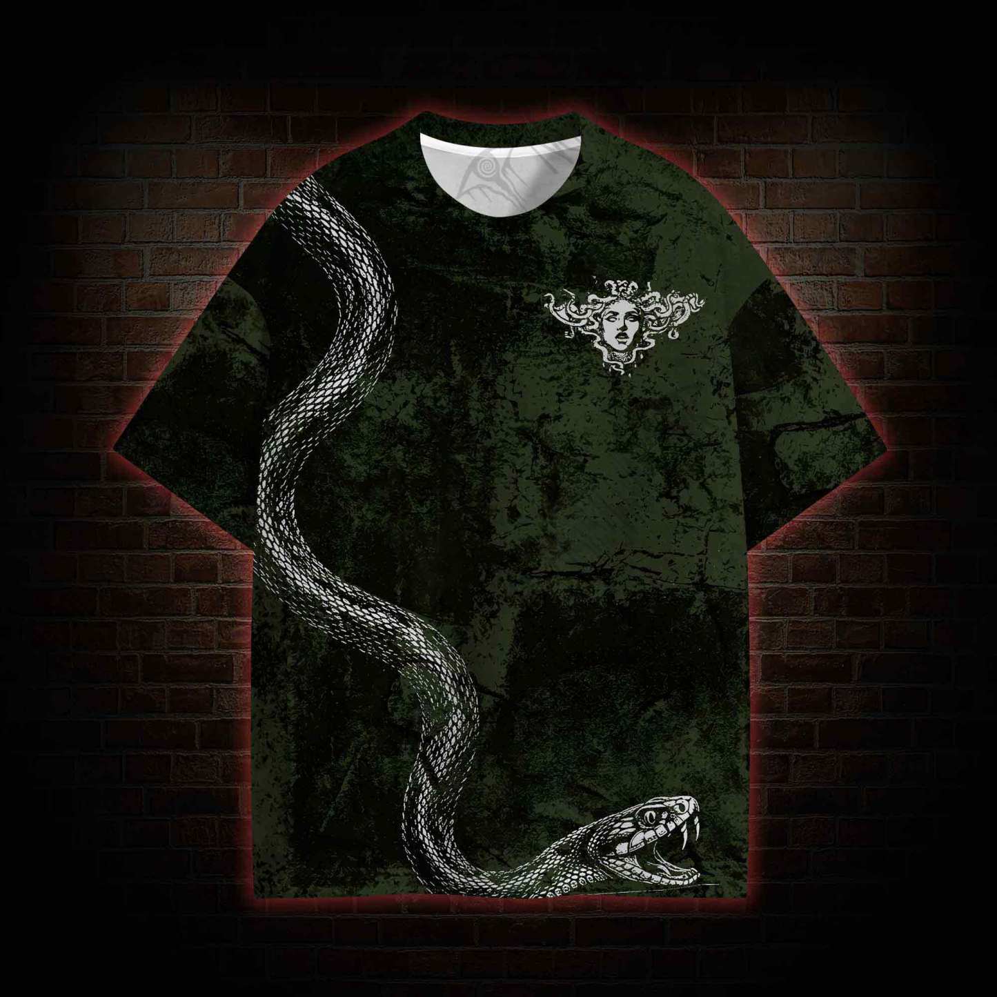 Medusa Snakes Graphic T-shirt