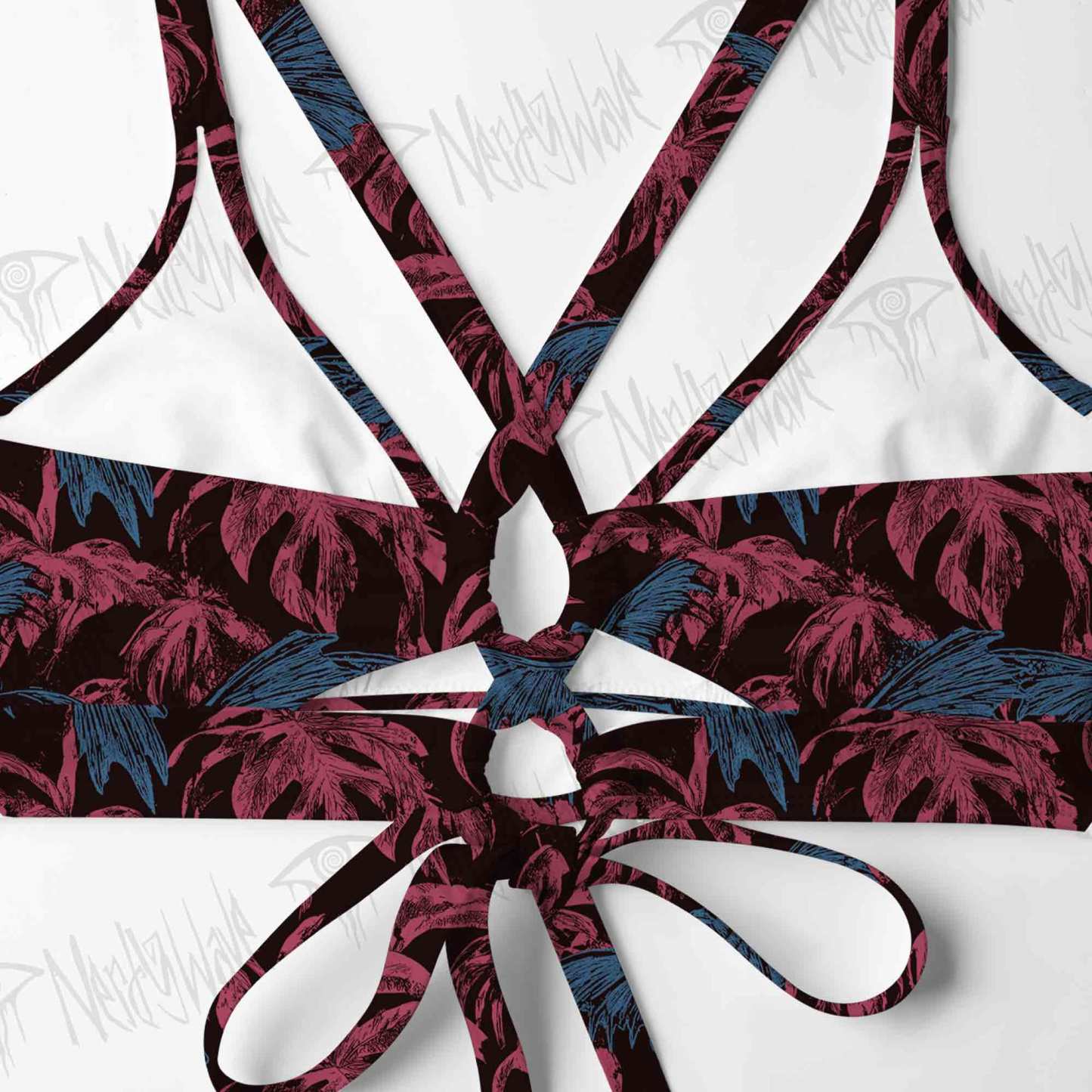 Crows Fly among the Palm Trees Bikini Set
