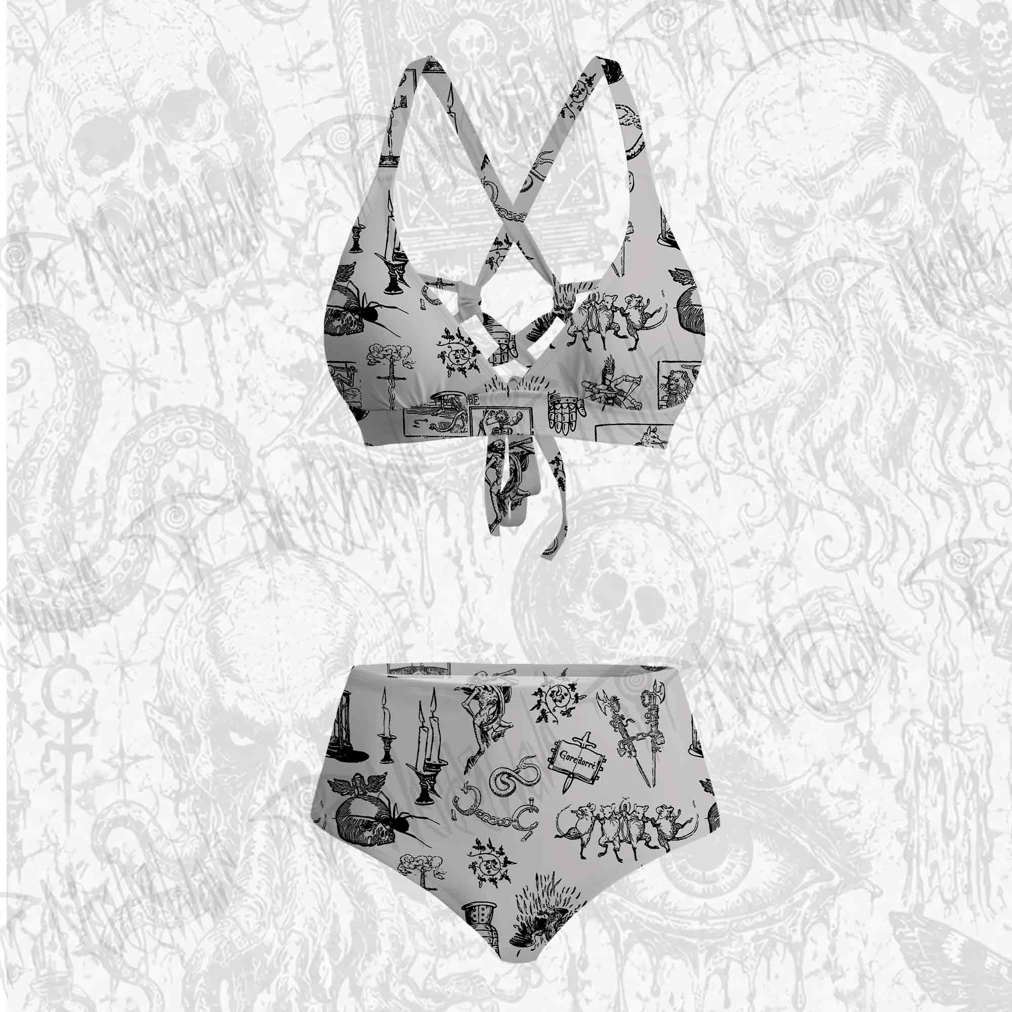 Weird Middle Ages Bikini Set