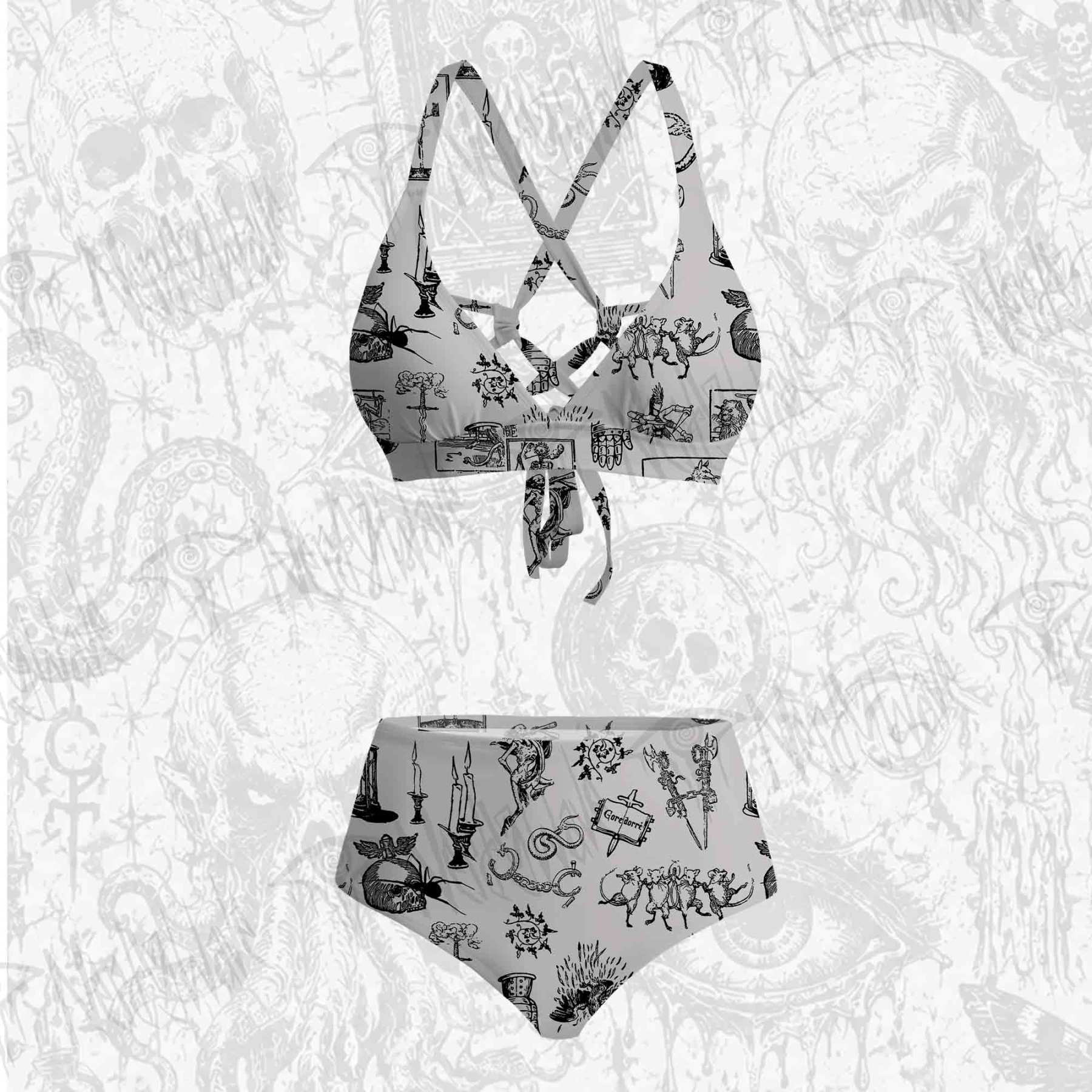 Weird Middle Ages Bikini Set