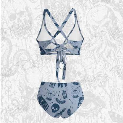 Mysterious Cats and Bats Bikini Set