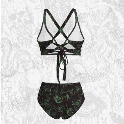 Alien Delivery Guy Bikini Set