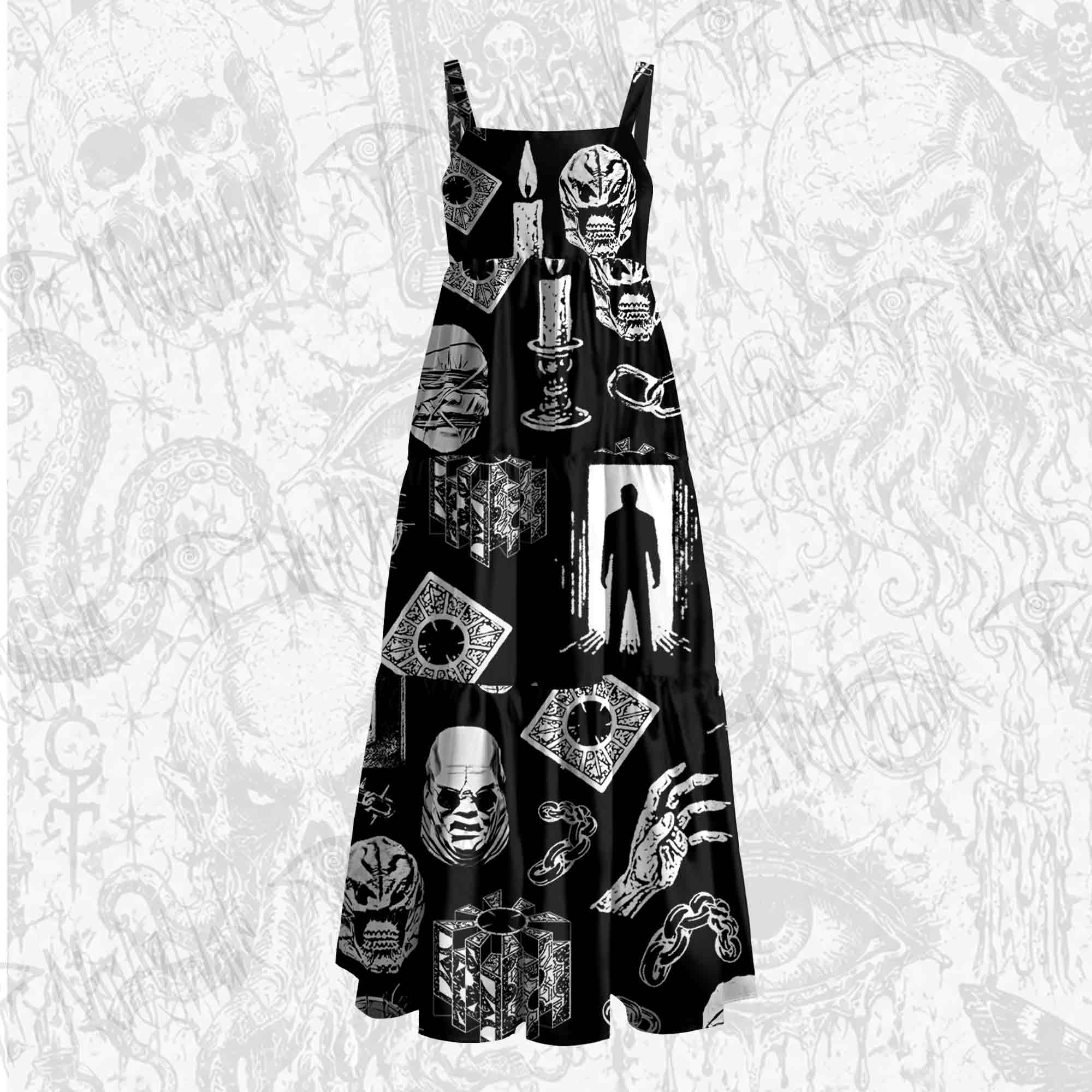 It's A Waste of Good Suffering Wide Straps Maxi Dress