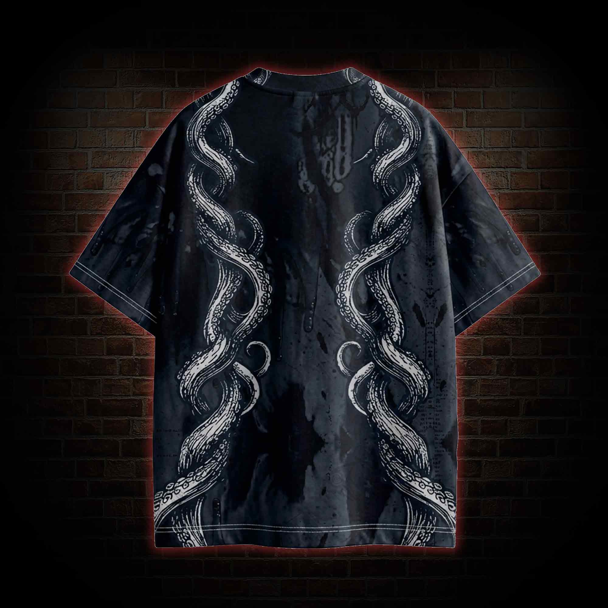 Cthulhu Occult Vintage Graphic T-shirt