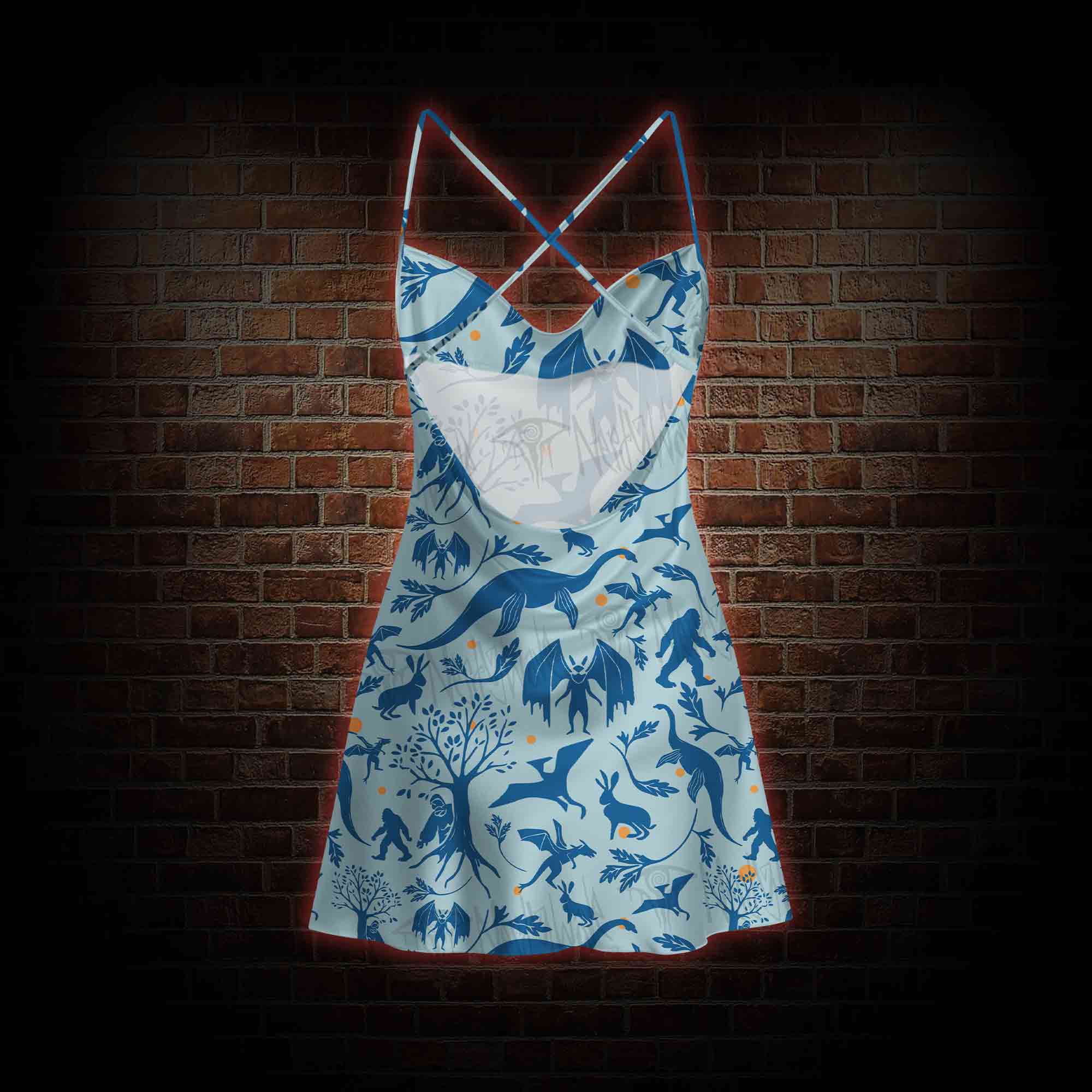 Hide&Seek World Champion Cowl Neck Slip Dress