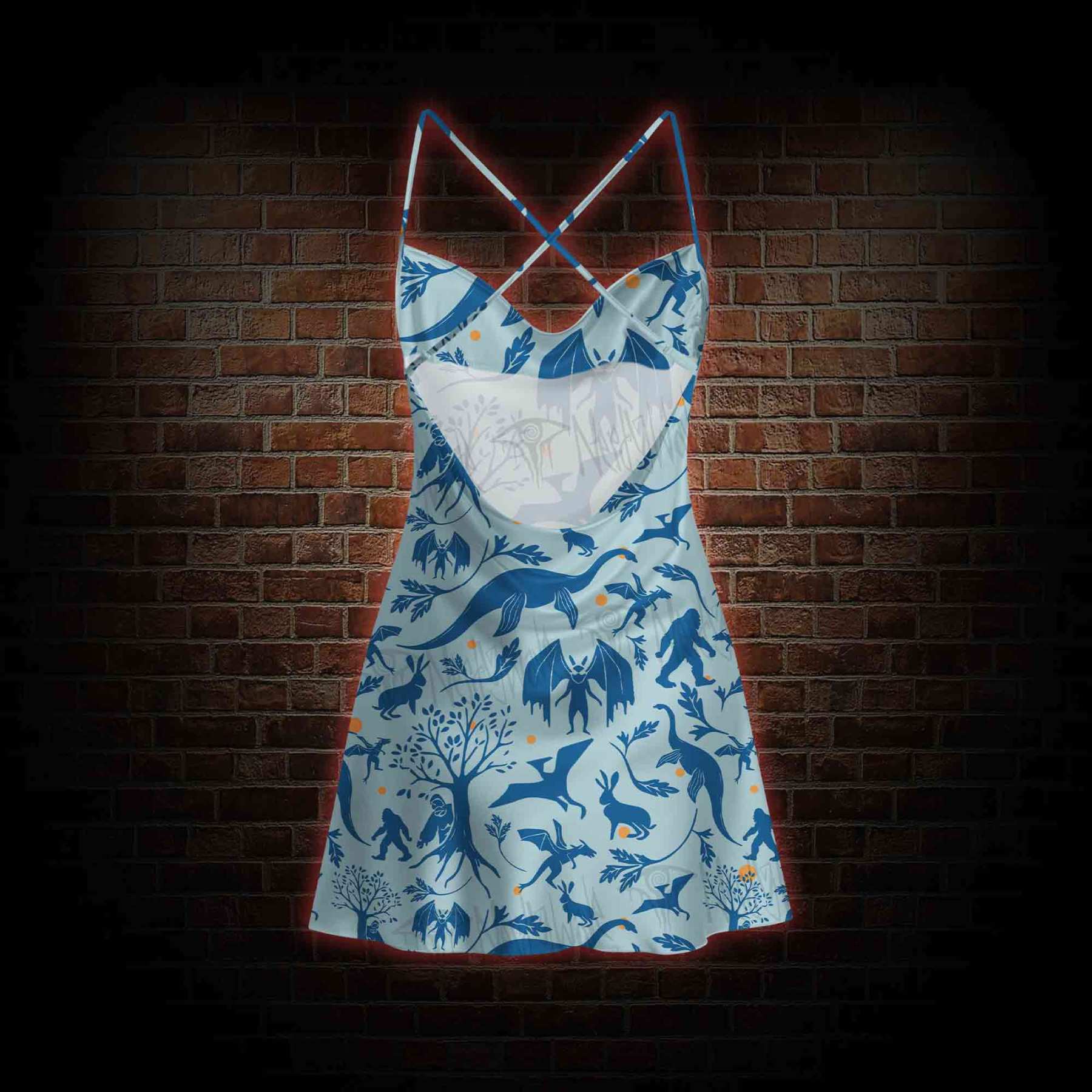 Hide&Seek World Champion Cowl Neck Slip Dress