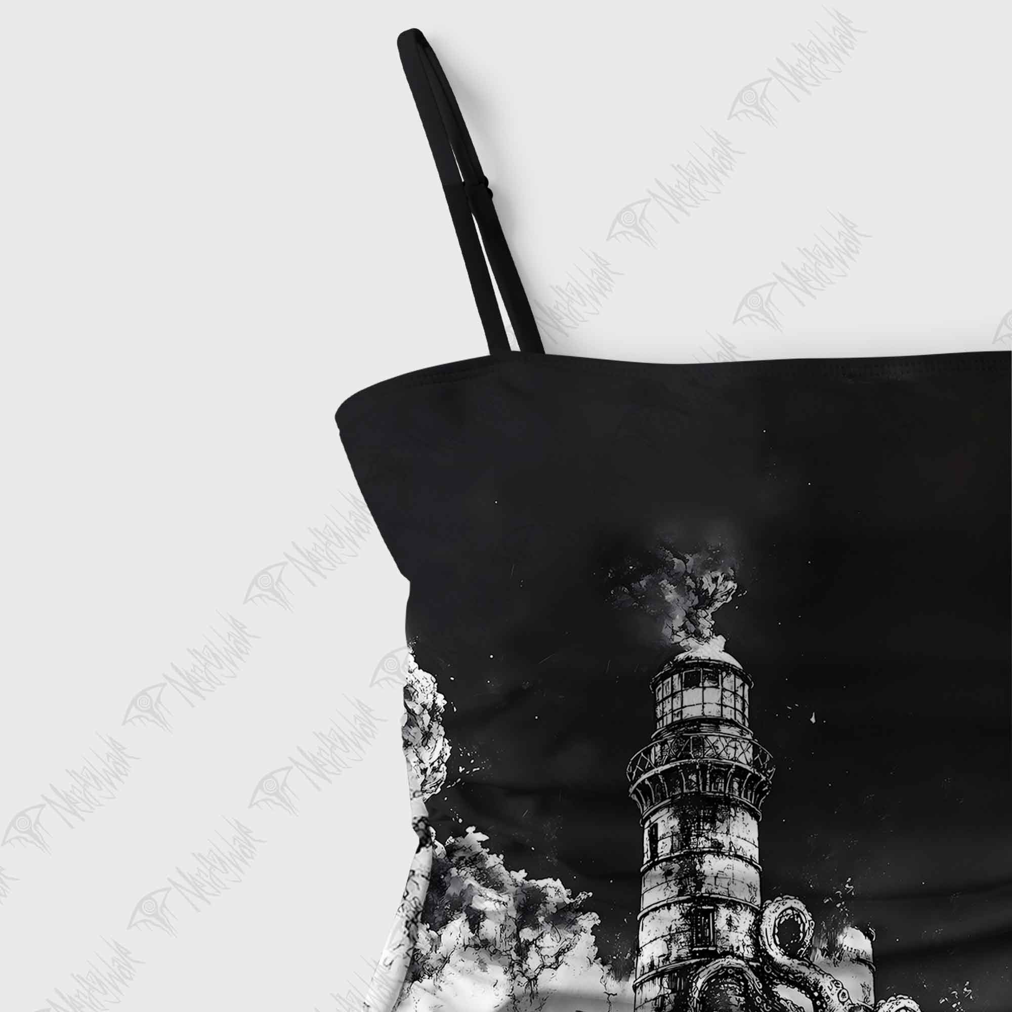 The Lighthouse Slim-Strap Swimsuit