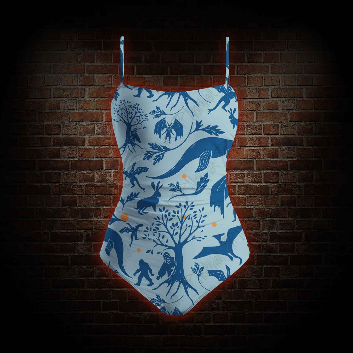 Hide&Seek World Champion Slim-Strap Swimsuit