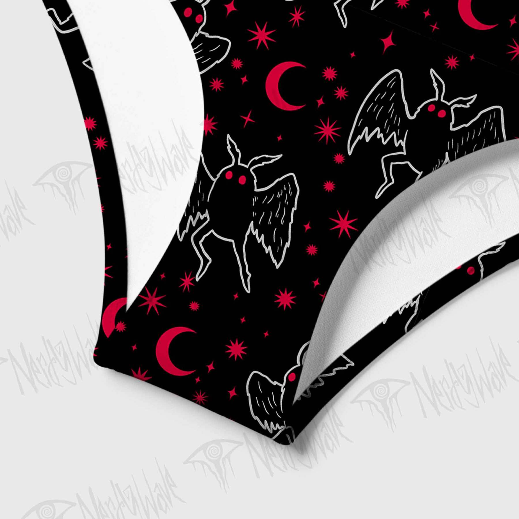 Mothman Night Women's Adjustable Tie-Strap Bikini