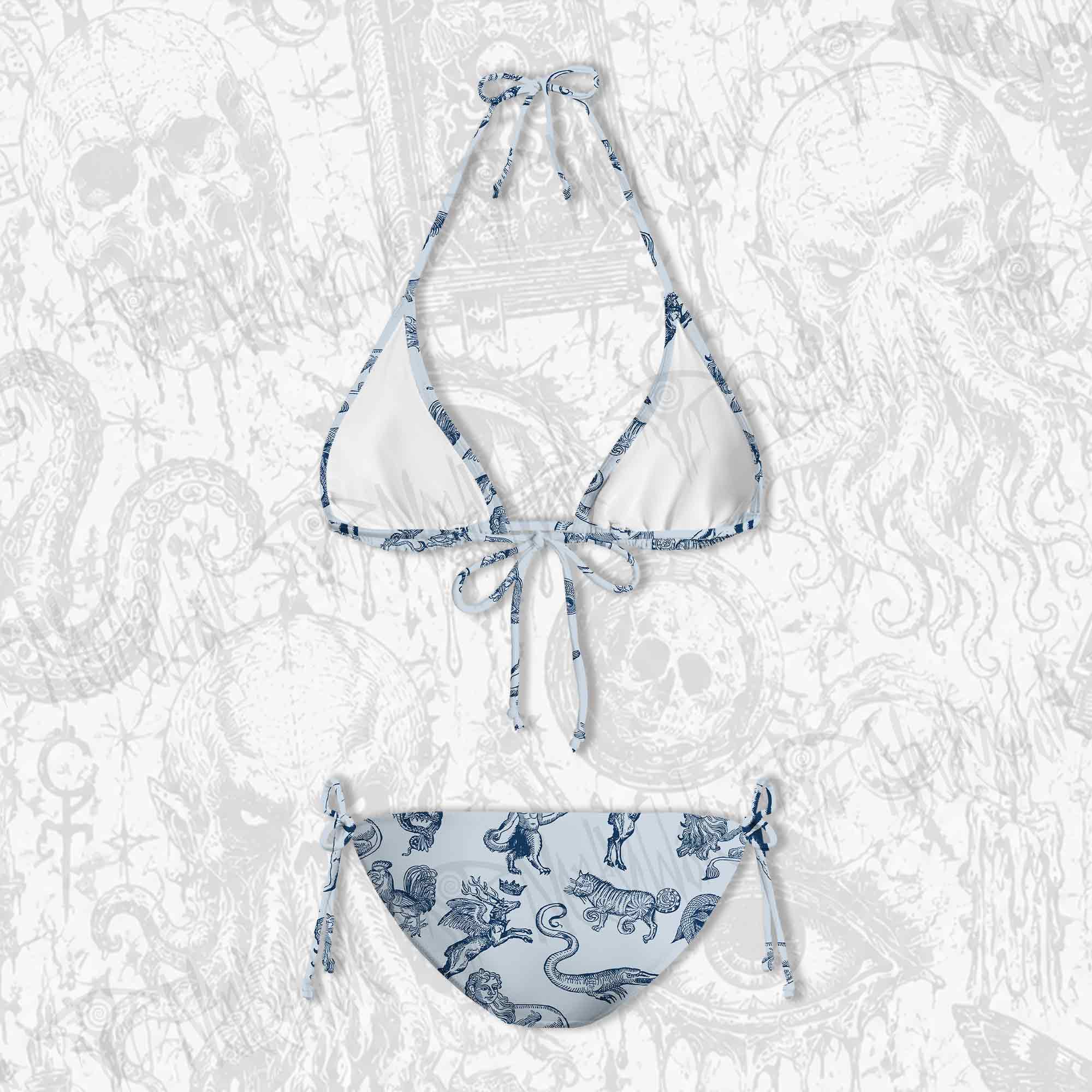 Medieval Monster Women's Adjustable Tie-Strap Bikini