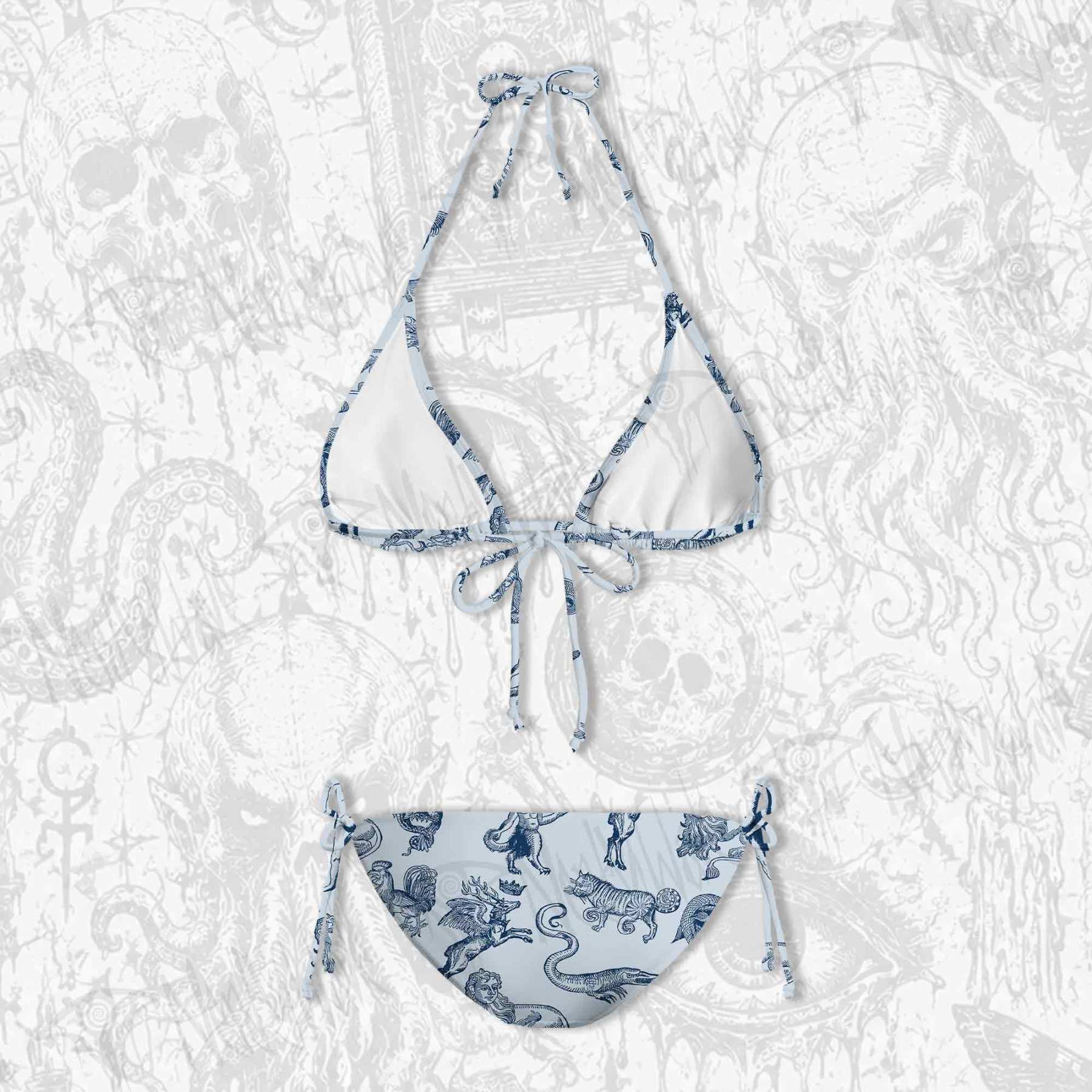 Medieval Monster Women's Adjustable Tie-Strap Bikini