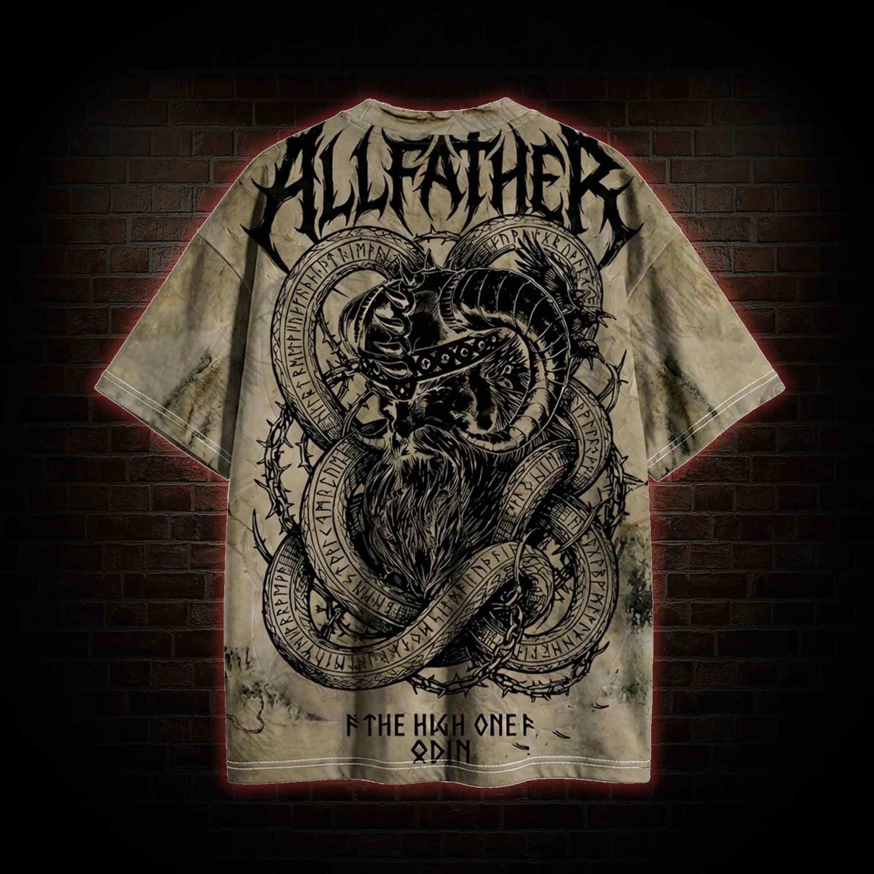 Shadow Raven Vintage Graphic T-shirt