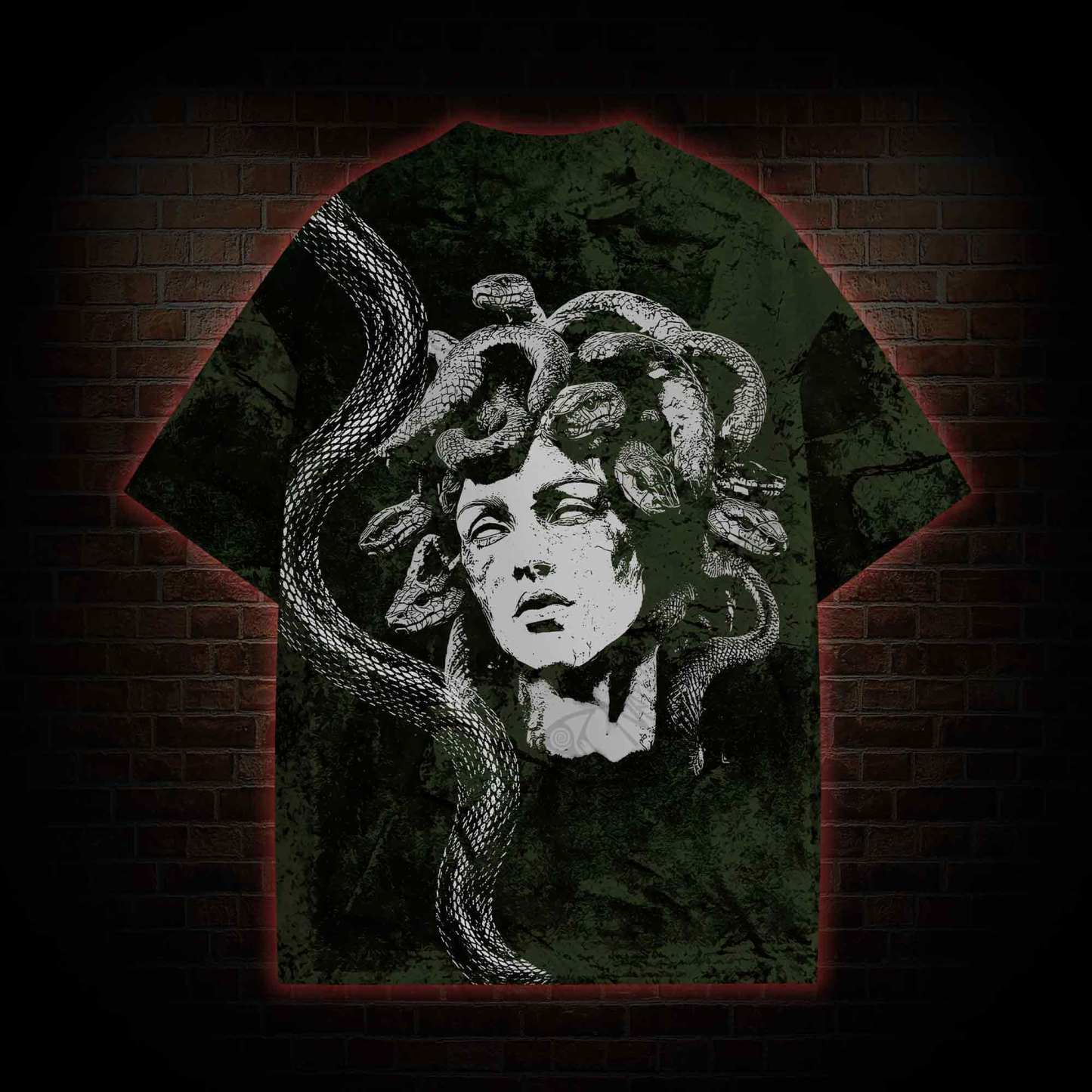 Medusa Snakes Graphic T-shirt
