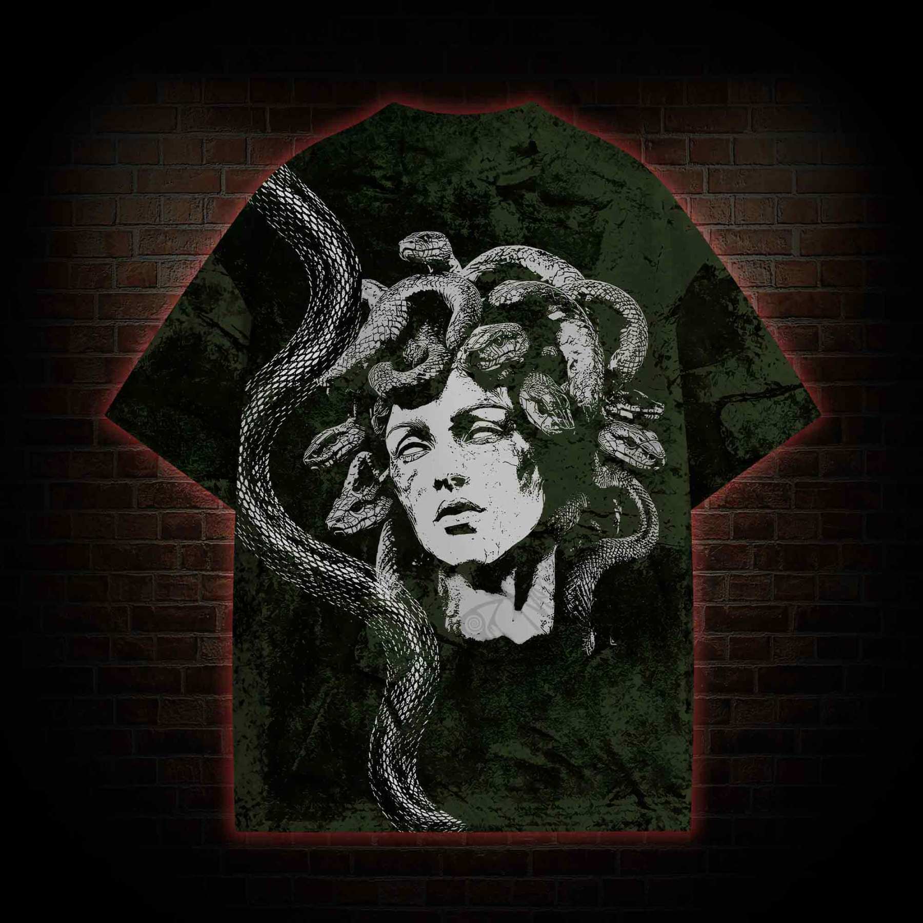 Medusa Snakes Graphic T-shirt