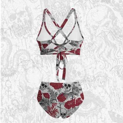 Poppy and Skull Bikini Set 