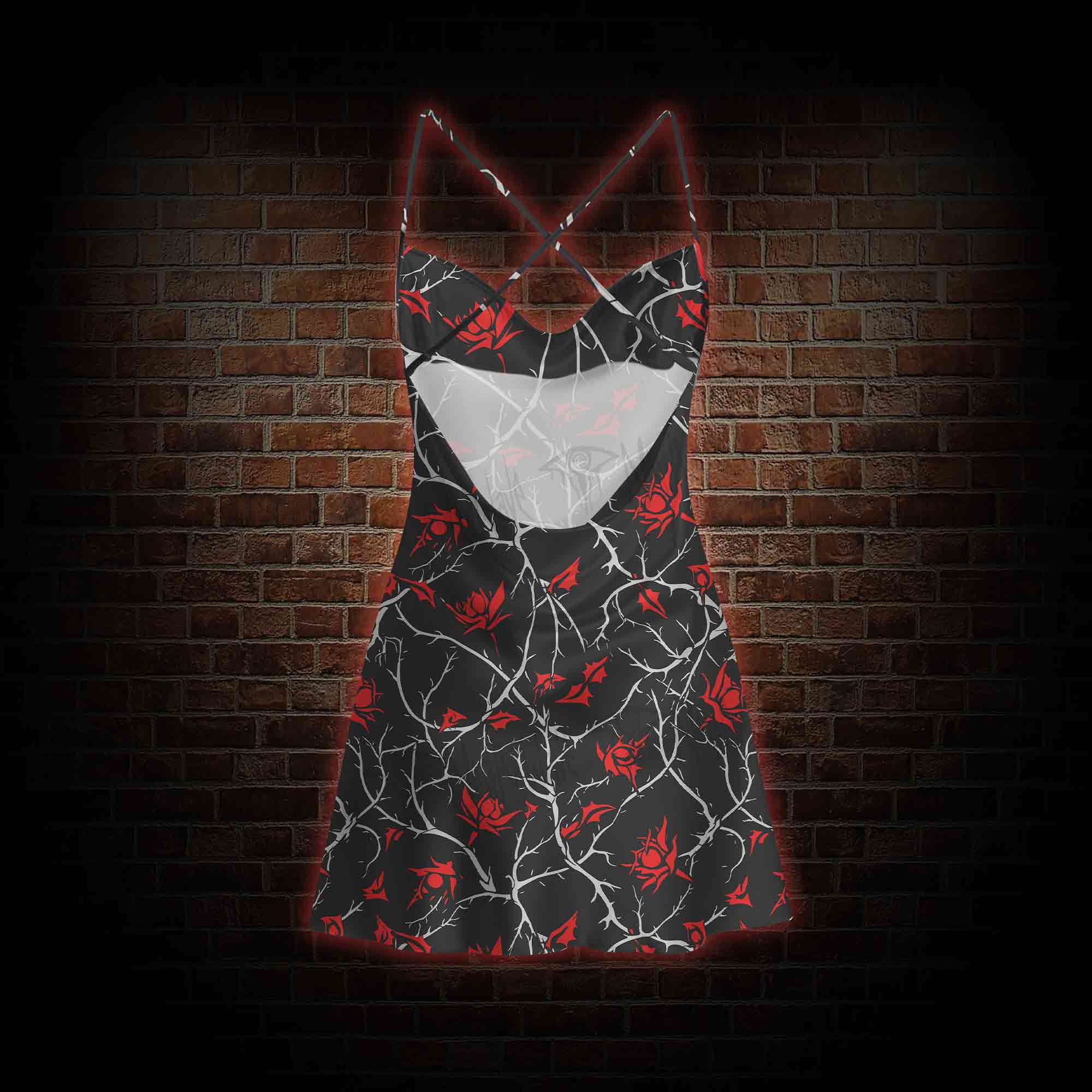 Thorns Cowl Neck Slip Dress