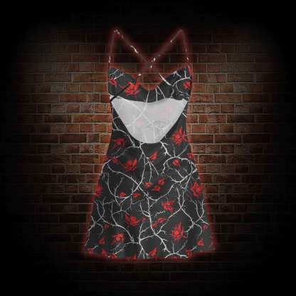 Thorns Cowl Neck Slip Dress