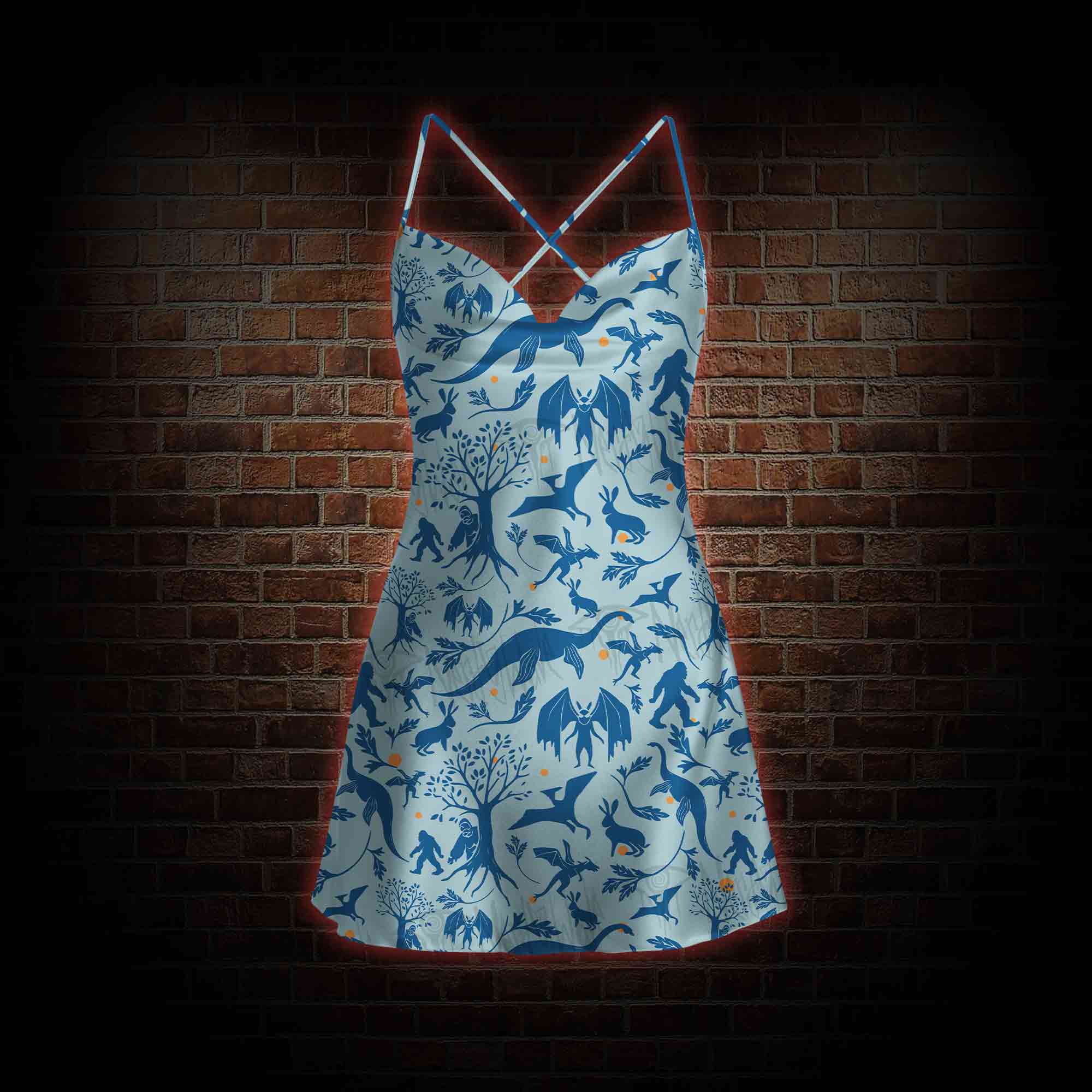 Hide&Seek World Champion Cowl Neck Slip Dress