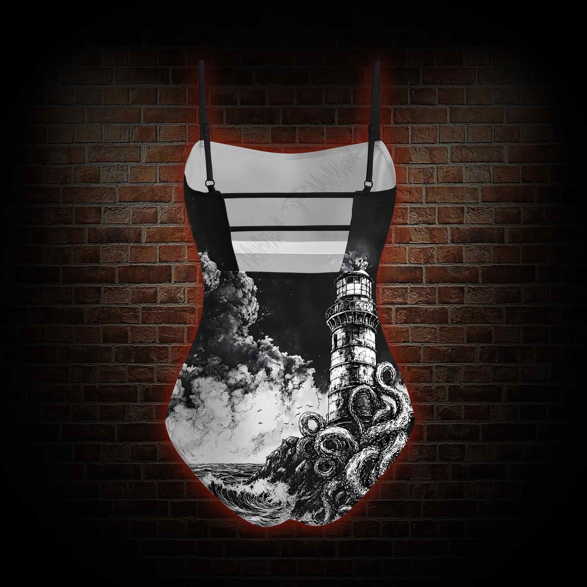 The Lighthouse Slim-Strap Swimsuit