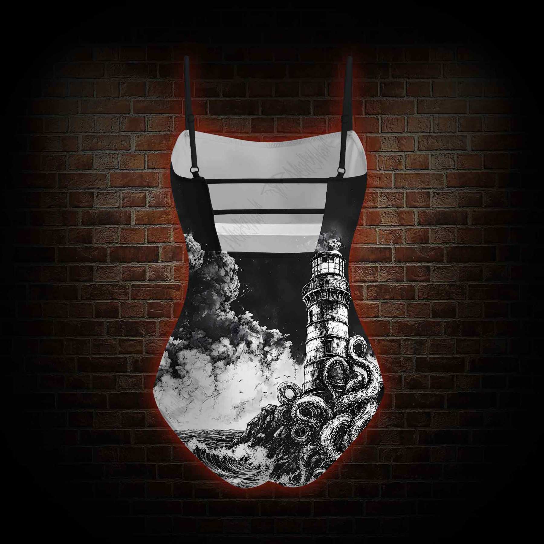 The Lighthouse Slim-Strap Swimsuit