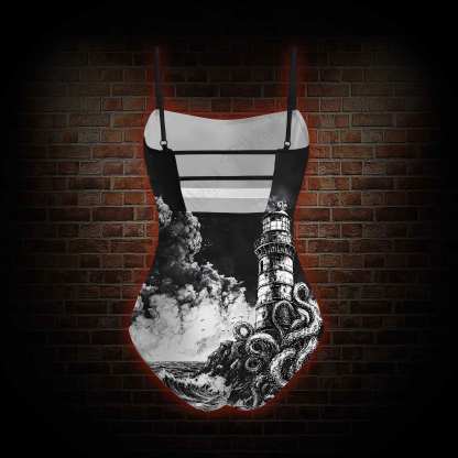 The Lighthouse Slim-Strap Swimsuit