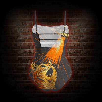 UFO Cats Slim-Strap Swimsuit