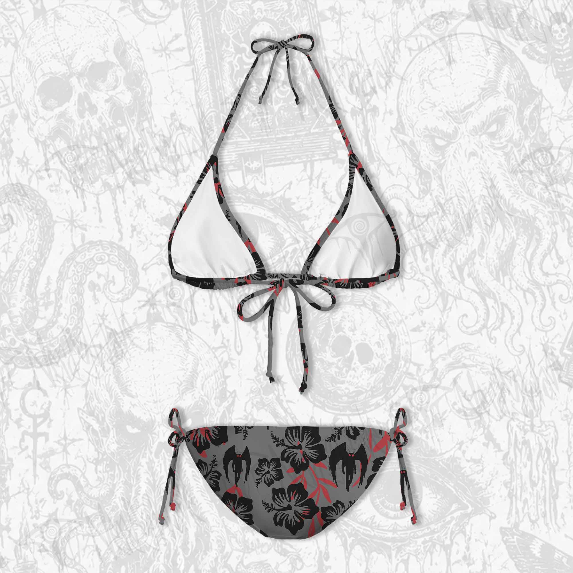 Mothman Women's Adjustable Tie-Strap Bikini