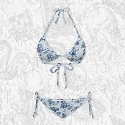 Medieval Monster Women's Adjustable Tie-Strap Bikini