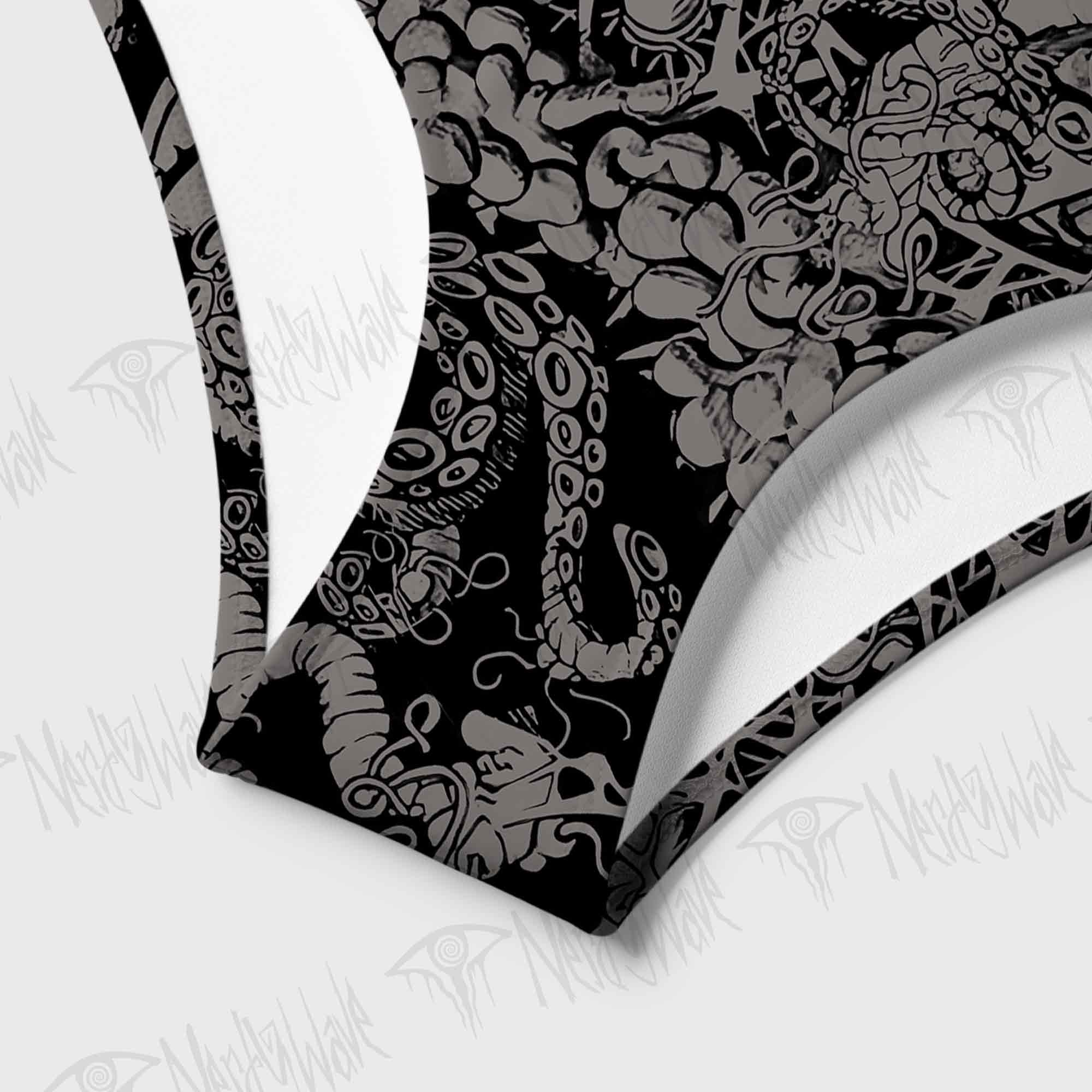 Cthulhu Mythos Women's Adjustable Tie-Strap Bikini