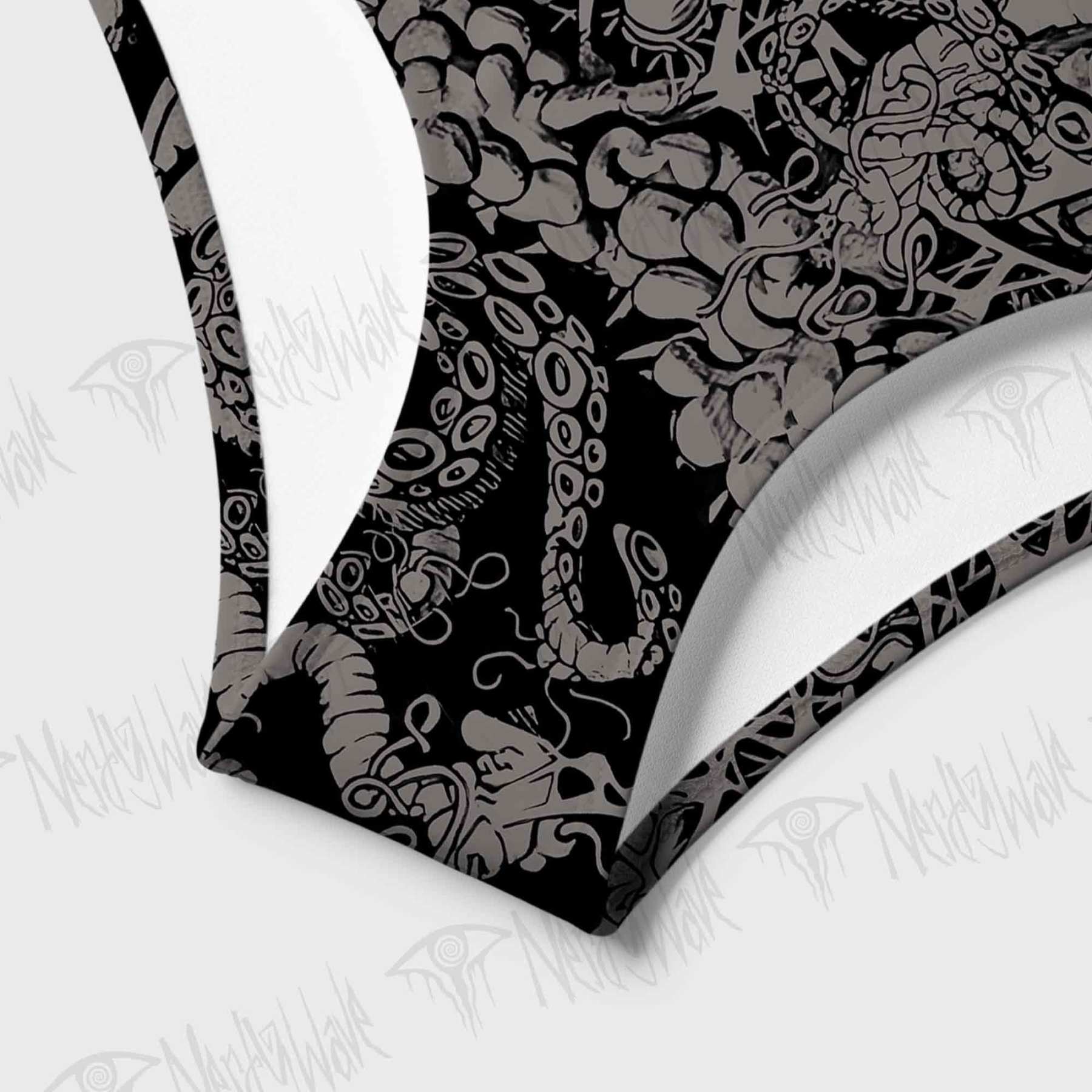 Cthulhu Mythos Women's Adjustable Tie-Strap Bikini