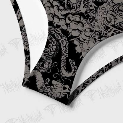 Cthulhu Mythos Women's Adjustable Tie-Strap Bikini