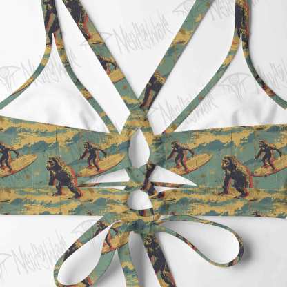 Bigfoot Surfing Bikini Set