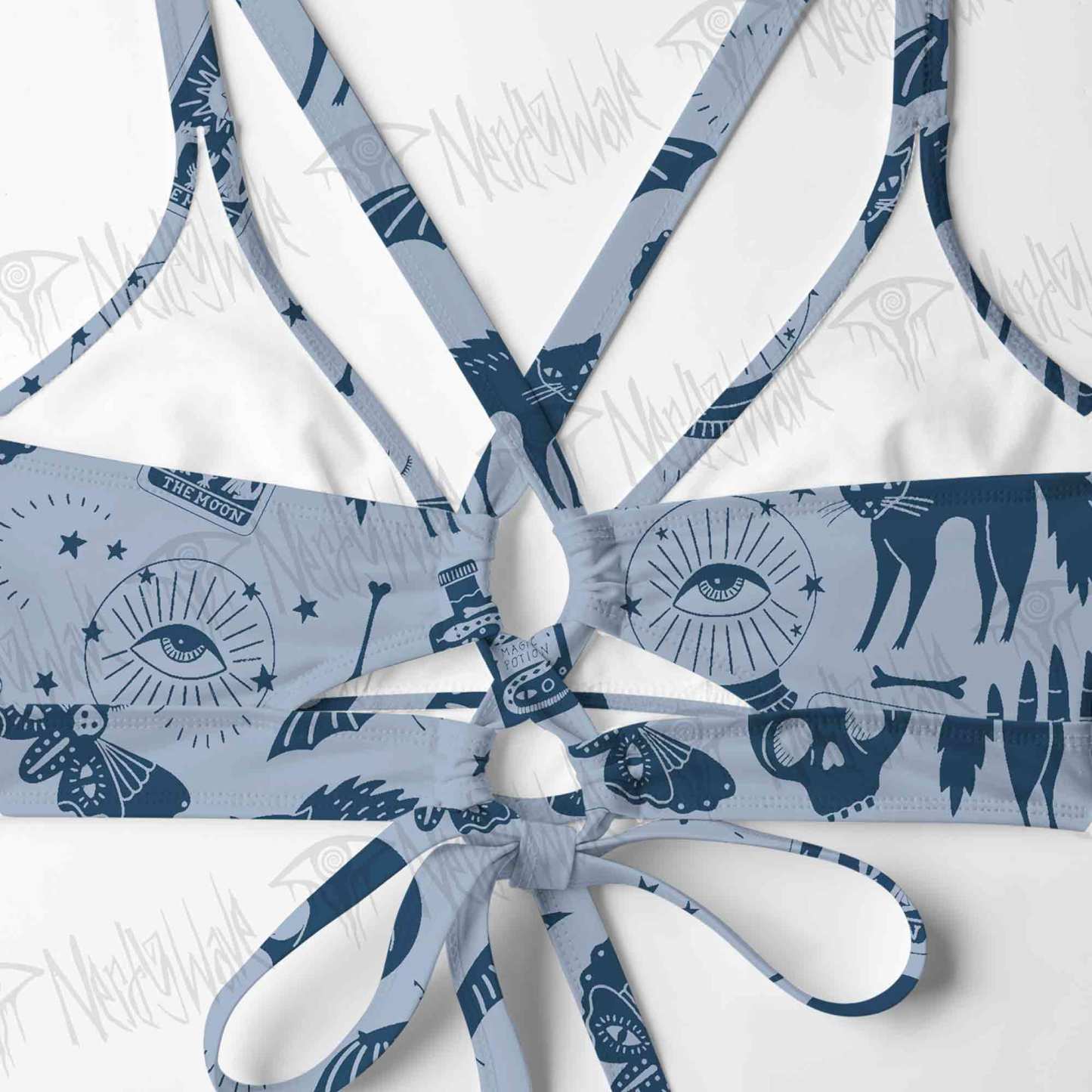 Mysterious Cats and Bats Bikini Set