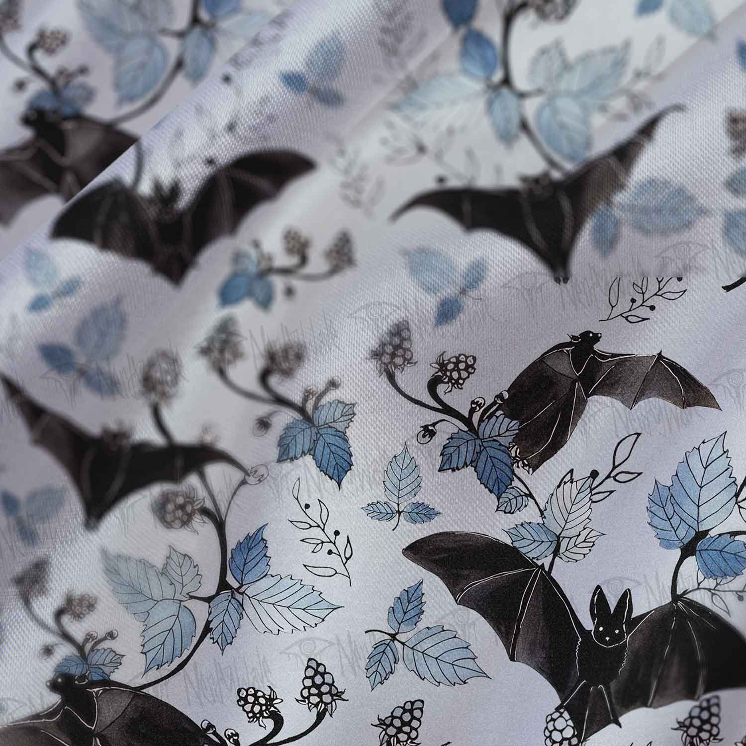 Flying Bats Cowl Neck Slip Dress