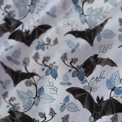 Flying Bats Cowl Neck Slip Dress