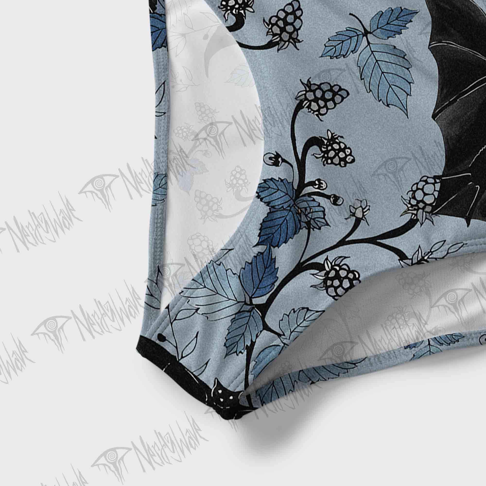 Flying Bats Slim-Strap Swimsuit