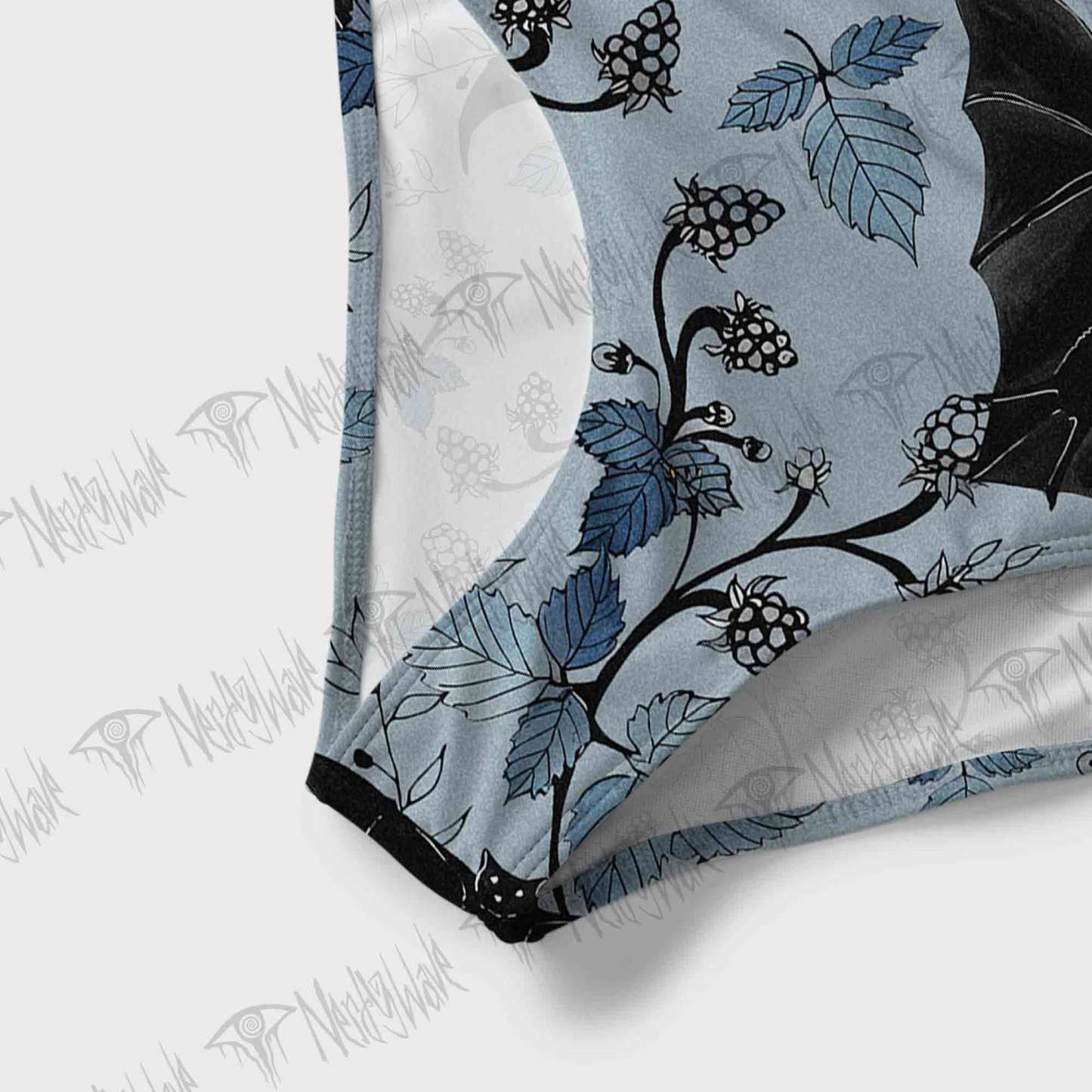 Flying Bats Slim-Strap Swimsuit