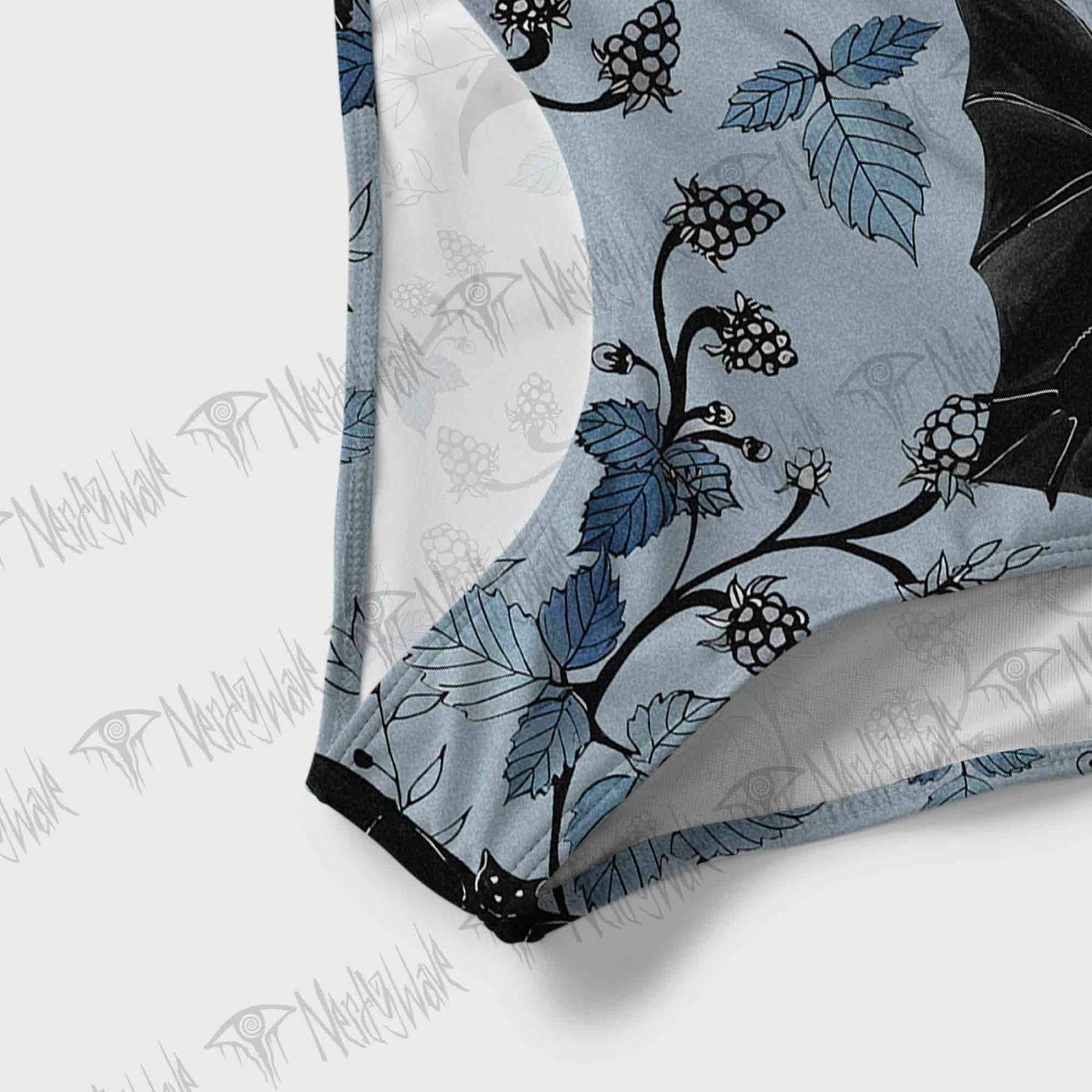 Flying Bats Slim-Strap Swimsuit